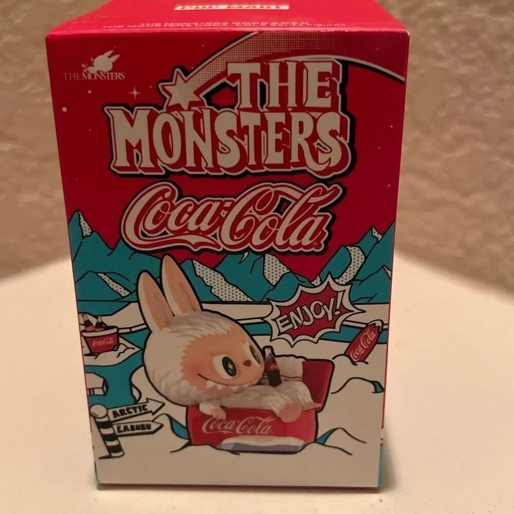 Pop Mart Labubu The Monsters Coca-Cola Series Figure Single Blind Box New Sealed
